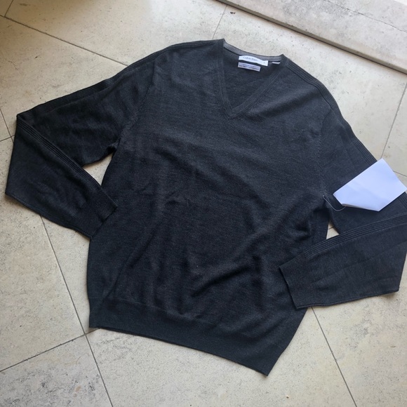 Calvin Klein Other - Men’s Gray Calvin Klien v neck sweater